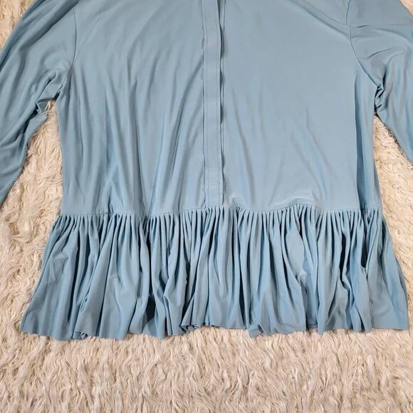 Norma Kamali Oversized Boyfriend Shirt Dress - Size Medium - Picture 4 of 12